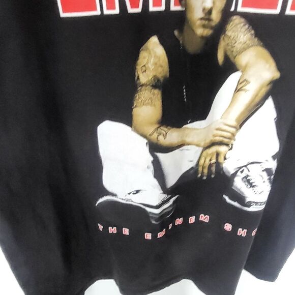 Plus Size Eminen Black Tee Shirt - Picture 2 of 7
